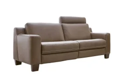 Leder 2,5-Sitzer Maestra, stone