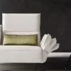 Leder Sofa 2,5-Sitzer, weiß, inkl. Funktionen