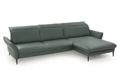 Leder Wohnlandschaft Mirum, opal
