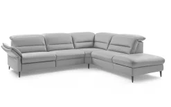 Leder Wohnlandschaft MR1380, goldfarbig