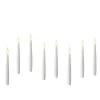 LED Kerzen, weiß, 10-teilig