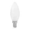 LED-Leuchtmittel Kerze Milky 4 W/E14/470 lm, opal
