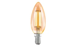 LED-Leuchtmittel Kerze 4 W/E14/270 lm, amber
