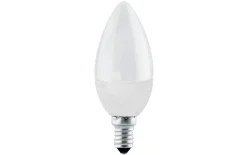 LED-Leuchtmittel Kerze 4,9 W E14/470 lm, opal
