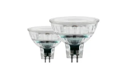 LED-Leuchtmittel Reflektor 3 W/GU5.3/230 lm, klar, 2er Pack