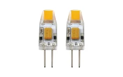 LED-Leuchtmittel 1,8 W/G4/200 lm, klar, 2er Pack
