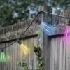 LED-Partybeleuchtung, bunt/schwarz, 450 cm