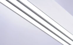 LED-Pendelleuchte Adriana in aluminium, 180 cm