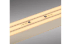 LED-Pendelleuchte Adriana Round, sand, inkl. Funktionen