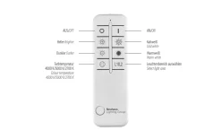 LED-Pendelleuchte Anillo, stahl, inkl. CCT und Memoryfunktion