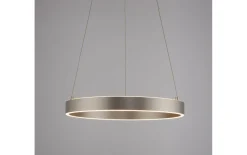 LED-Pendelleuchte Anillo, stahl, inkl. CCT und Memoryfunktion