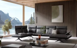 LED-Pendelleuchte Calina, schwarz, 150 cm, inkl. Funkfernbedienung