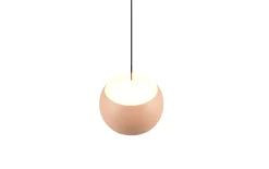 LED-Pendelleuchte Cannon, peach, 1-flammig, inkl. Höhenverstellung