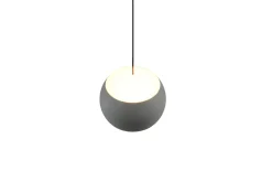 LED-Pendelleuchte Cannon, weiß, 1-flammig, inkl. Höhenverstellung