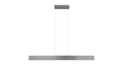 LED-Pendelleuchte CCT Galway, nickel, inkl. Höhenverstellung