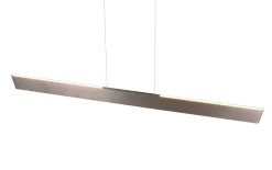 LED-Pendelleuchte CCT Galway, nickel, inkl. Höhenverstellung