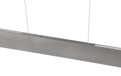 LED-Pendelleuchte CCT Galway, nickel, inkl. Höhenverstellung