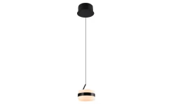 LED-Pendelleuchte Dios, schwarz, 1-flammig