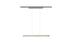 LED-Pendelleuchte DUOline in nickel matt, 90 cm