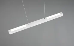 LED-Pendelleuchte DUOline in weiß matt, 90 cm