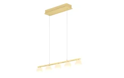 LED-Pendelleuchte Jane, champagner