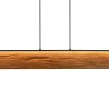 LED-Pendelleuchte Kalea, holzfarbig
