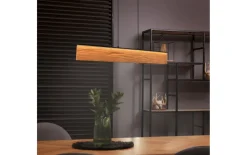 LED-Pendelleuchte Kalea, holzfarbig