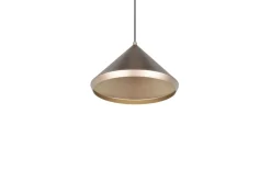 LED-Pendelleuchte Laguna, coffee, 1-flammig, inkl. Höhenverstellung
