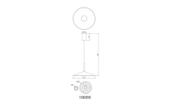 LED-Pendelleuchte Lampone, schwarz, 1-flammig