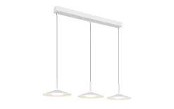 LED-Pendelleuchte Lampone, weiß, 3-flammig