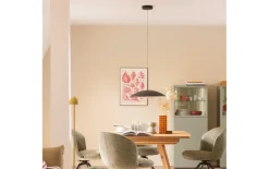 LED-Pendelleuchte Lente, schwarz, inkl. Memoryfunktion