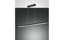 LED-Pendelleuchte Ling, schwarz, 110 cm