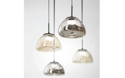 LED-Pendelleuchte Lucille, grau, 3-flammig, inkl. CCT Funktion