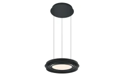 LED-Pendelleuchte Lys, schwarz, inkl. CCT und Höhenverstellung