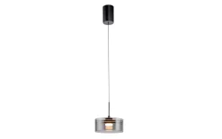 LED-Pendelleuchte Mondo Karena, schwarz, 1-flammig, inkl. Memoryfunktion