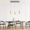 LED-Pendelleuchte Nami, sandfarbig, 3-flammig, inkl. Comfort-Lift Funktion