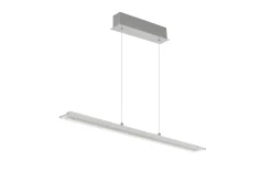 LED-Pendelleuchte Novak, nickel, inkl. Memoryfunktion