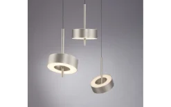 LED-Pendelleuchte Q-Rotate, aluminium, inkl. Smarthomefunktion