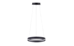 LED-Pendelleuchte Q-Vito, anthrazit, 40 cm