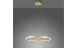 LED-Pendelleuchte Ritus, messing matt, 58,5 cm