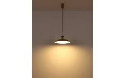 LED-Pendelleuchte Rocha, sandfarbig