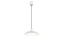 LED-Pendelleuchte Rocha, weiß