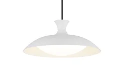 LED-Pendelleuchte Rocha, weiß