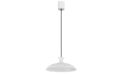 LED-Pendelleuchte Rocha, weiß