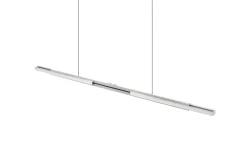LED-Pendelleuchte Whippy, alufarbig, inkl. CCT Funktion