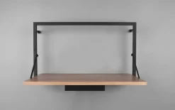 LED-Regal Becky in Holz-Nachbildung, 53 x 70 cm