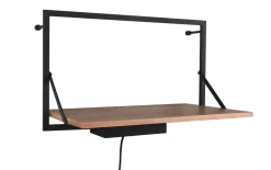 LED-Regal Becky in Holz-Nachbildung, 53 x 70 cm