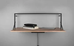 LED-Regal Becky in Holz-Nachbildung, 90 x 30 cm