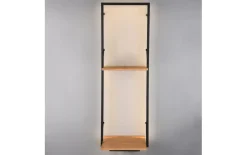 LED-Regal 2er Becky in Holz-Nachbildung, 96 x 66 cm