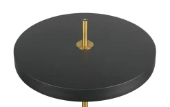 LED-Standleuchte Keaton, schwarz/gold, inkl. Sensordimmer